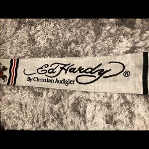 Ed Hardy by Christian Audigier Long Winter Scarf